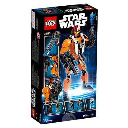 Mô Hình LEGO Constraction Star Wars - Phi công Poe Dameron 75115 (102 Mảnh Ghép)