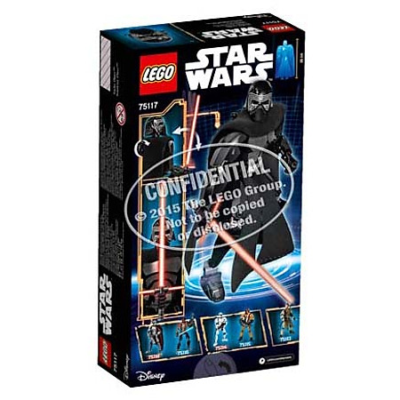 Mô Hình LEGO Constraction Star Wars - Tướng Quân Kylo Ren 75117 (86 Mảnh Ghép)