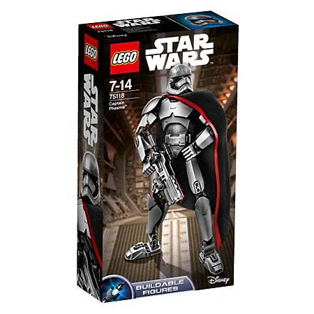Mô Hình LEGO Constraction Star Wars - Đại Úy Phasma 75118 (82 Mảnh Ghép)