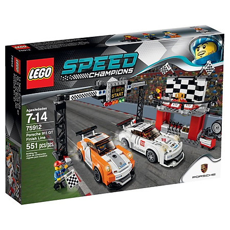 Mô Hình Lego Speed Champions - Đích Đến Porsche 75912