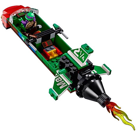 Mô Hình LEGO Turtles Máy Bay Chiến Đấu T-Rawket (286 Mảnh Ghép) - 79120