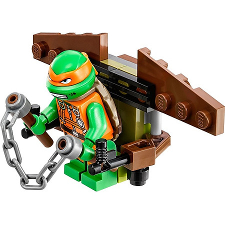 Mô Hình LEGO Turtles Máy Bay Chiến Đấu T-Rawket (286 Mảnh Ghép) - 79120