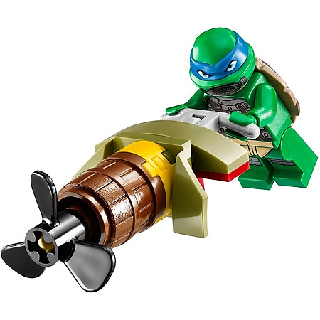 Mô Hình LEGO Turtles Tàu Ngầm Rùa Đại Dương (684 Mảnh Ghép) - 79121
