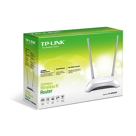 TP-LINK TL-WR840N - Router Wifi Chuẩn N 300Mbps