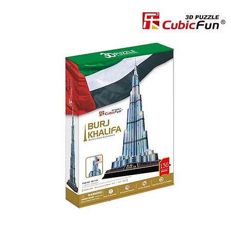 Mô Hình Giấy Cubic Fun: Burj Khalifa [MC133h]