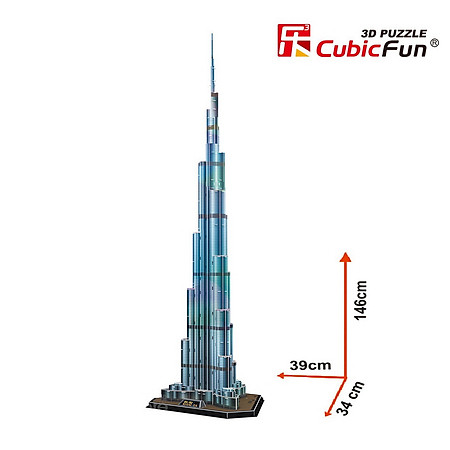 Mô Hình Giấy Cubic Fun: Burj Khalifa [MC133h]