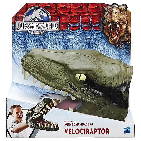 Bao Tay Đầu Khủng Long  Raptor Jurassic World - B1510/B1509