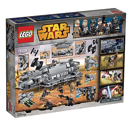 Mô Hình Lego Star Wars TM - Tàu Đột Kích Hoàng Gia 75106 (1216 Mảnh Ghép)