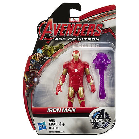 Mô Hình Avengers 2 - Iron Man B0976/B0437 (4 x 12.7 x 17.8 cm)