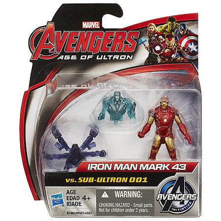 Mô Hình Avengers - Iron Man Mark 43 và Sub Ultron 001 B1482/B0423