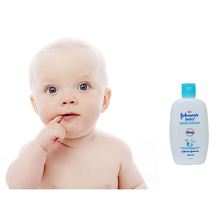 Sữa Dưỡng Da Johnson’s Baby Chứa Tinh Chất Sữa Và Gạo 19819471 (200ml)