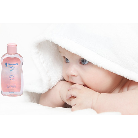 Combo Tinh Dầu Massage Johnson’s Baby (200ml) Tặng 2 Nước hoa 25ml Mùi Ngẫu Nhiên