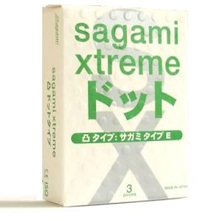 Bao Cao Su Sagami Xtreme White - Hộp 3 Bao