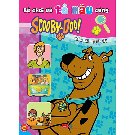 Bé Chơi Và Tô Màu Cùng Scooby-Doo (Thử Tài Nhanh Trí)