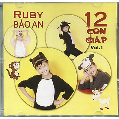 CD Ruby Bảo An - 12 Con Giap1 Vol.1