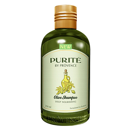 Dầu Gội Purite By Provence Nuôi Dưỡng Phục Hồi Olive 250ml - 1010100211 (250ml)