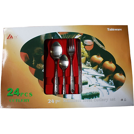 Bộ Dao Muỗng Nĩa 24 Món Tableware IN.07-001