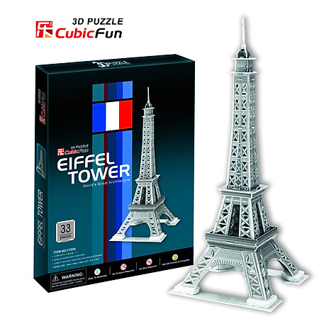 Mô Hình Giấy Cubic Fun: Eiffel Tower [C705h]