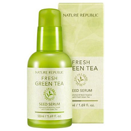Tinh Chất Dưỡng Chiết Xuất Trà Xanh Nature Republic Fresh Green Tea Seed Serum (50ml)