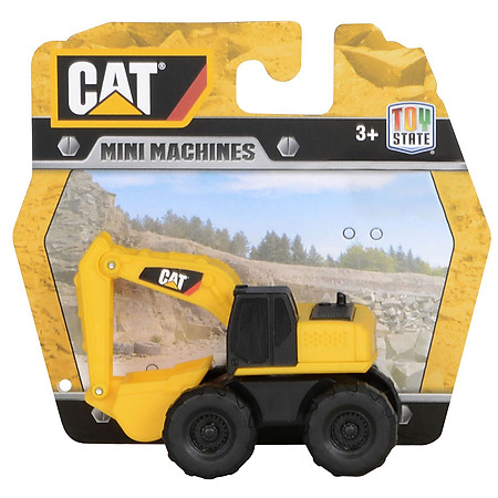 Đồ Chơi Lắp Ráp Toy State CAT - Xe Đào Đất Mini CAT34607E