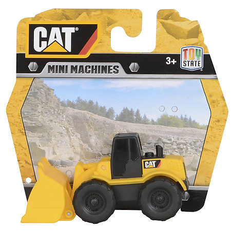 Đồ Chơi Lắp Ráp Toy State CAT - Xe Xúc 4 Bánh Mini CAT34607W