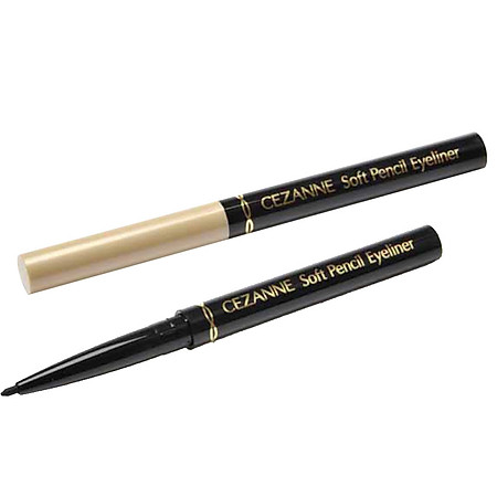 Chì Kẻ Mắt Soft Pencil Eyeliner Cezanne (0.2g)