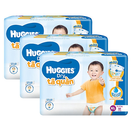 Mua 3 tã quần Huggies Skincare size XXL Tặng Balo - AVAKids.com