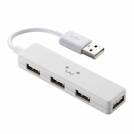 Hub USB 4 Port  Elecom U2H-SN4BF