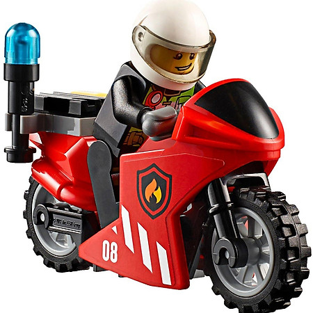 Mô Hình LEGO City Fire – Biệt Đội Cứu Hỏa 60108 (257 Mảnh Ghép)