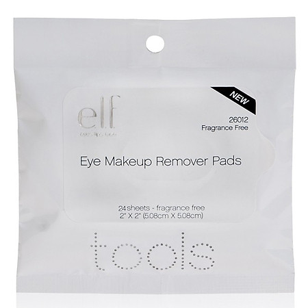 Bông Tẩy Trang Mắt E.L.F. Essential Eye Makeup Remover Pads (24 sheets) - 26012
