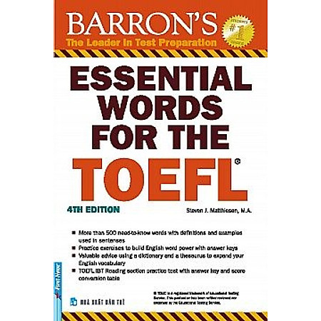 Essential Words For The TOEFL (4th Edition)
