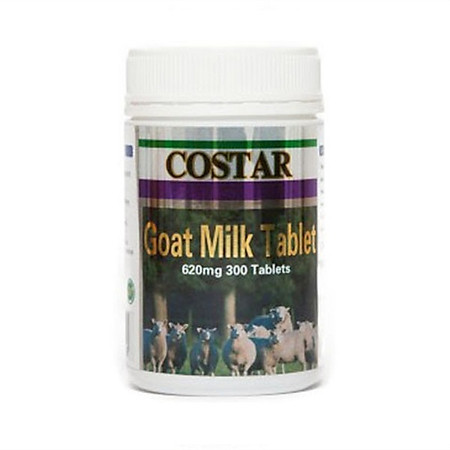 Thực Phẩm Chức Năng Viên Uống Sữa Dê Cô Đặc Costar Goat Milk Tablet 620mg - Hộp 300 Viên
