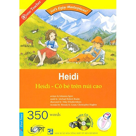 Happy Reader - Cô Bé Trên Núi Cao - Kèm 1 CD