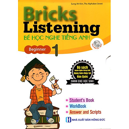 Bricks Listening Bé Học Nghe Tiếng Anh Tập 1 (Kèm Đĩa CD)