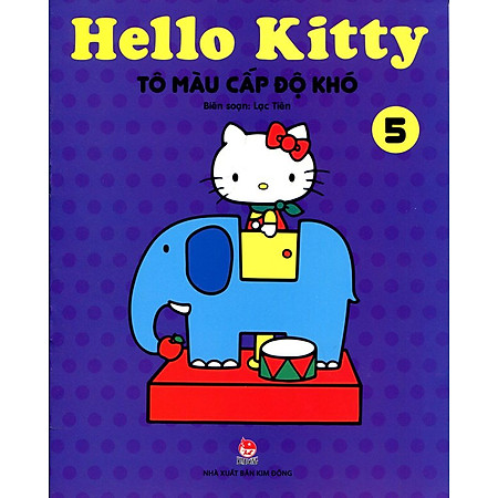 Hello Kitty - Sách Tô Màu Cấp Độ Khó (Tập 5)
