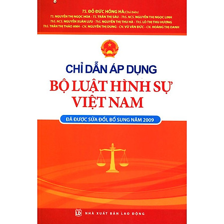 Chỉ Dẫn Áp Dụng Bộ Luật Hình Sự Việt Nam