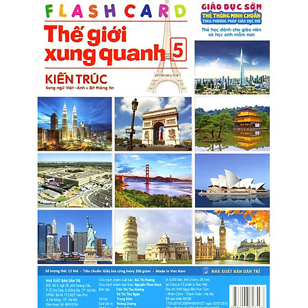 Flashcard Thế Giới Xung Quanh 5 - Kiến Trúc