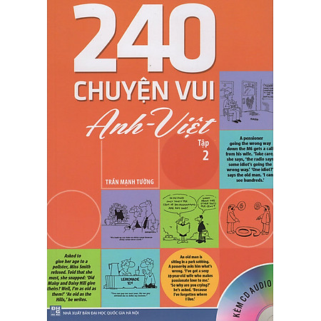 240 Chuyện Vui Anh - Việt (Tập 2) - Kèm CD