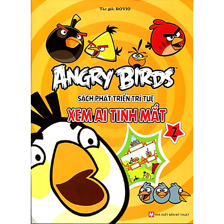 Angry Birds - Sách Phát Triển Trí Tuệ Xem Ai Tinh Mắt 2