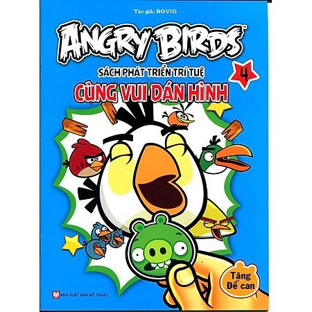 Angry Birds - Sách Phát Triển Trí Tuệ Cùng Vui Dán Hình 4