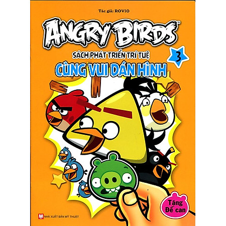 Angry Birds - Sách Phát Triển Trí Tuệ Cùng Vui Dán Hình 3