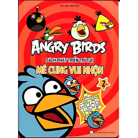 Angry Birds - Sách Phát Triển Trí Tuệ Mê Cung Vui Nhộn 2