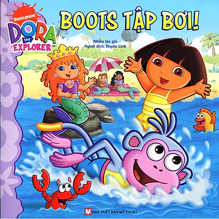 Dora The Explorer - Boots Tập Bơi