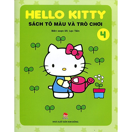 Hello Kitty - Sách Tô Màu Và Trò Chơi (Tập 4)