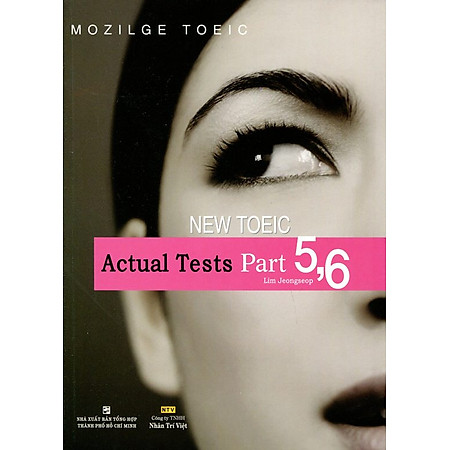"New TOEIC Actual Test Part 5,6 (Không CD)"