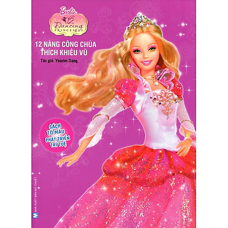 Barbie - 12 Nàng Công Chúa Thích Khiêu Vũ (Sách Tô Màu)