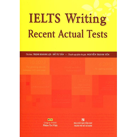IELTS Writing Recent Actual Tests (Không CD)