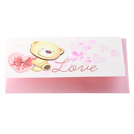 Thiệp Lovely Lace AEIOU Printing 0583 - Love Mẫu 3