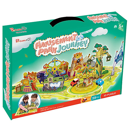 Mô Hình 3D CubicFun – Amusement Park Journey K1002h