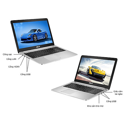 Laptop Asus K501LX-DM050D Xanh đen
